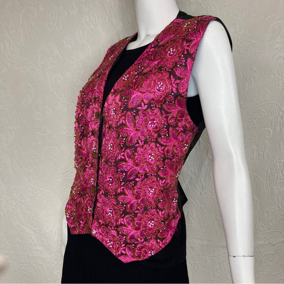 Creazioni Effeci Floral Pearl Vest - Picture 4 of 13